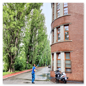 Professzionális homlokzattisztítás - Perfex Clean